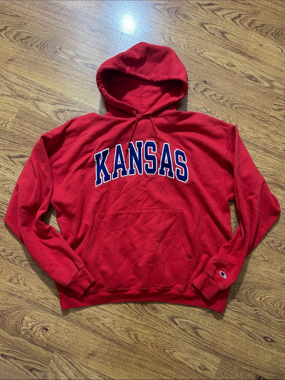 Vintage Champion Kansas Hoodie